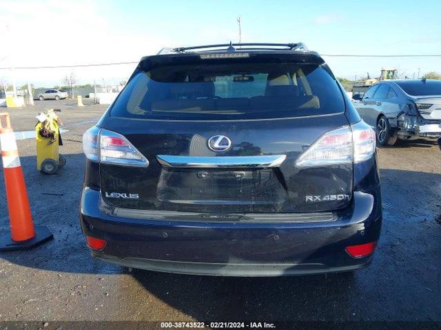 2010 LEXUS RX 450H VIN: JTJBC1BA9A2010539