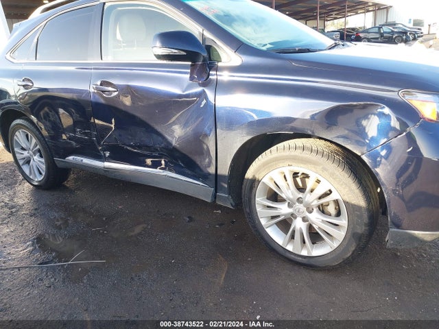 2010 LEXUS RX 450H VIN: JTJBC1BA9A2010539