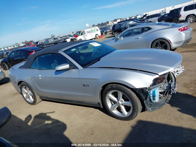 2012 FORD MUSTANG GT VIN: 1ZVBP8FF2C5243781