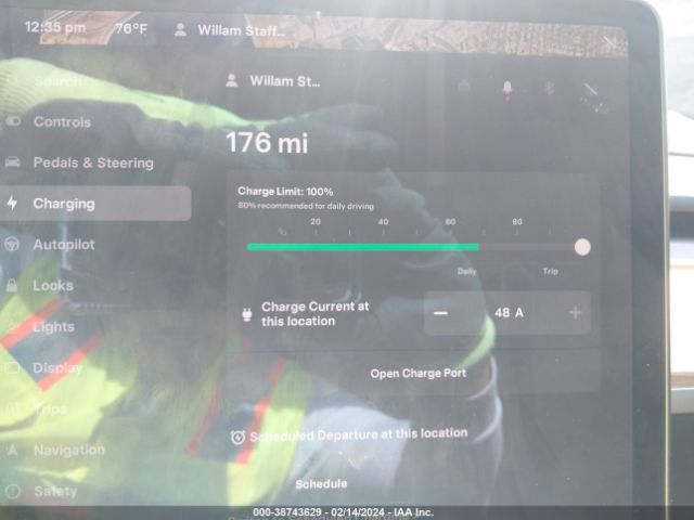 5YJ3E1EB7JF178800 Tesla Model 3 Long Range/performance