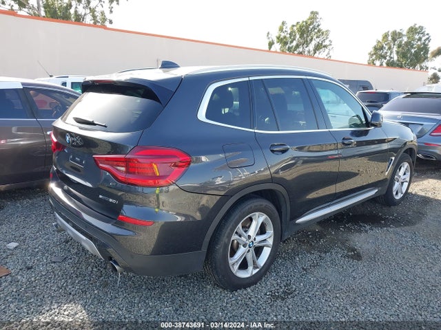 BMW X3 Sdrive30i 2021 5UXTY3C06M9H02927 Image 4