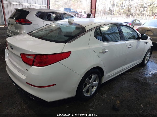 KIA Optima Lx 2015 KNAGM4A70F5600208 Image 4