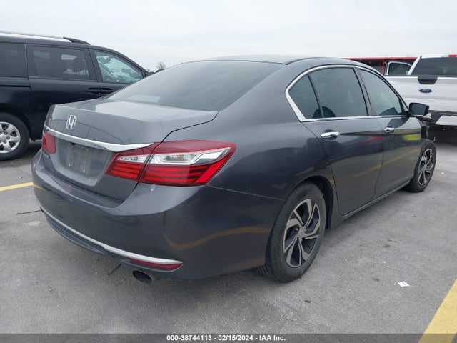 Honda ACCORD LX 2016 1HGCR2F39GA166006 Image 4