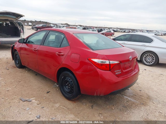 2014 TOYOTA COROLLA LE VIN: 2T1BURHE6EC134705