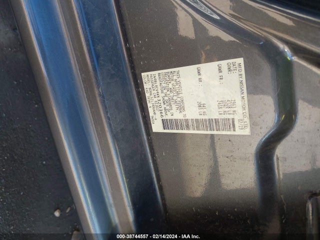 Nissan Altima 2.5 Sr 2019 1N4BL4CV4KN320366 Image 9