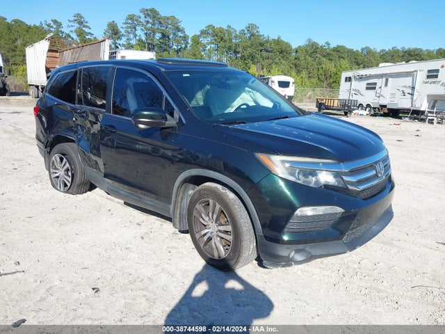 Honda Pilot Ex-l 2016 5FNYF5H53GB011262 головне зображення