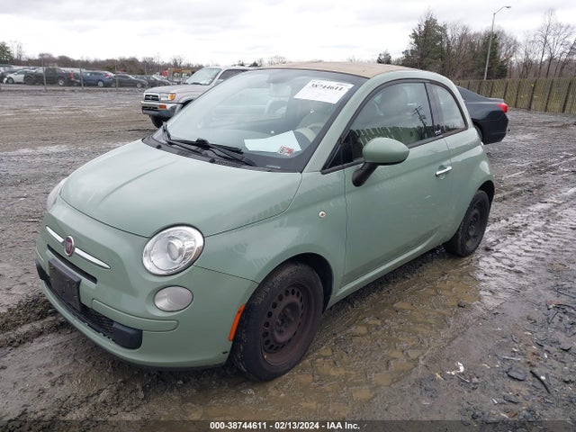 2013 FIAT 500C 3C3CFFDR9DT522954 Photo 1