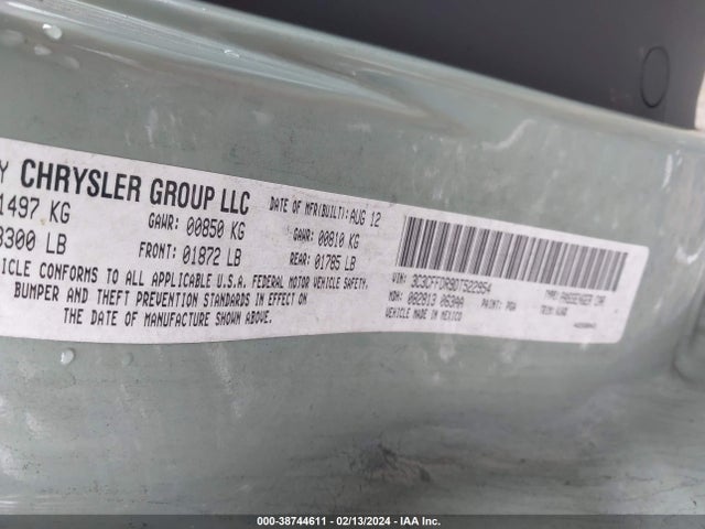 2013 FIAT 500C 3C3CFFDR9DT522954 Photo 8