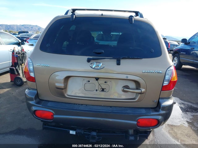 2001 HYUNDAI SANTA FE 2.7L V6 GLS/2.7L V6 LX VIN: KM8SC83D01U055390