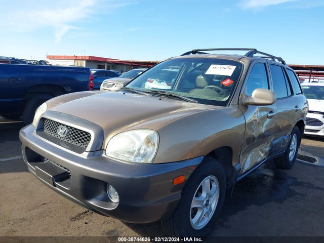 2001 HYUNDAI SANTA FE 2.7L V6 GLS/2.7L V6 LX VIN: KM8SC83D01U055390