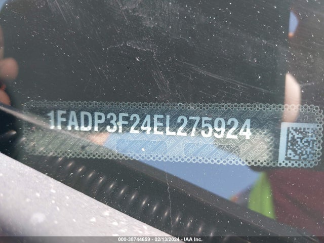 1FADP3F24EL275924 Ford FOCUS SE