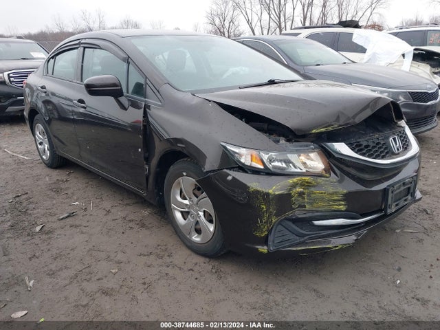Honda Civic Lx 2014 2HGFB2F51EH505312 Image 1
