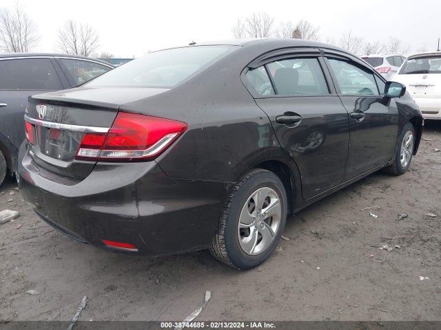 Honda Civic Lx 2014 2HGFB2F51EH505312 Image 4