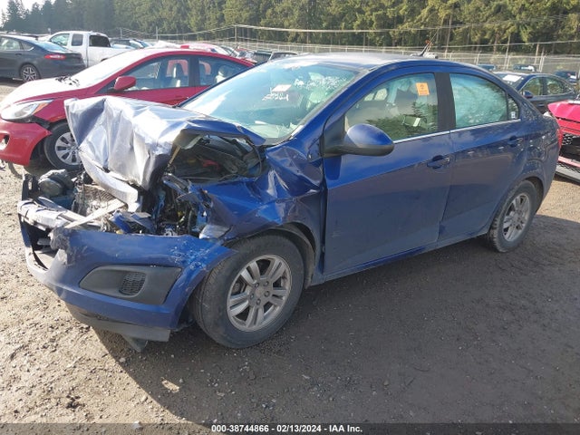 Chevrolet Sonic Lt Auto 2014 1G1JC5SH7E4224029 Image 2