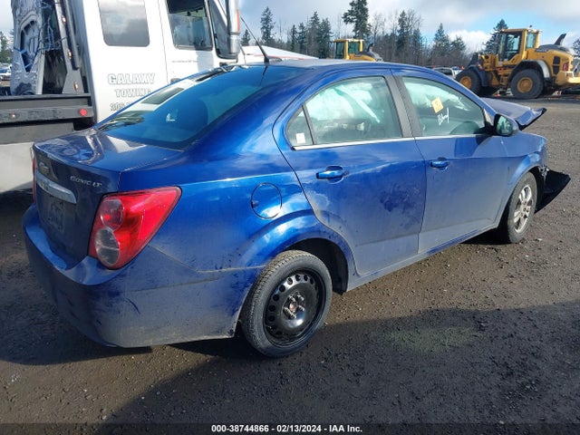 Chevrolet Sonic Lt Auto 2014 1G1JC5SH7E4224029 Image 4