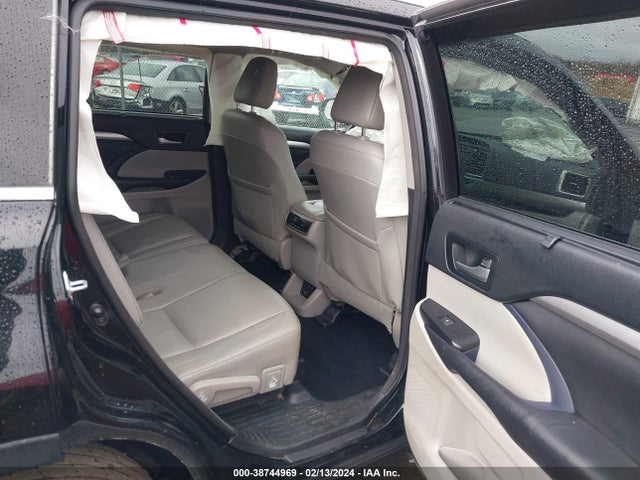 2017 TOYOTA HIGHLANDER XLE VIN: 5TDJZRFH4HS390623