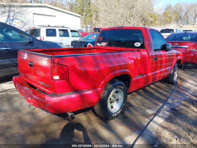 1998 CHEVROLET S-10 LS SPORTSIDE VIN: 1GCCS1448W8130516