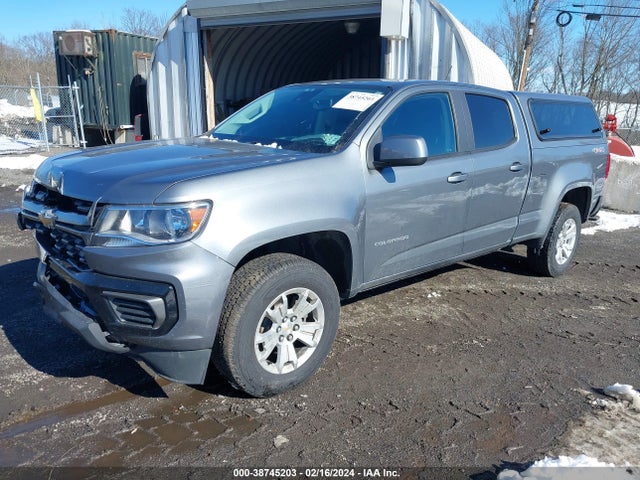 2022 CHEVROLET COLORADO 4WD LONG BOX LT VIN: 1GCGTCEN3N1130044