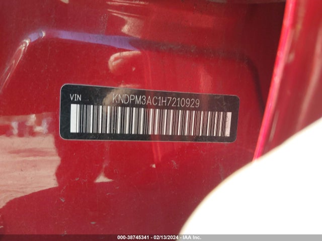 KIA Sportage Lx 2017 KNDPM3AC1H7210929 Image 9