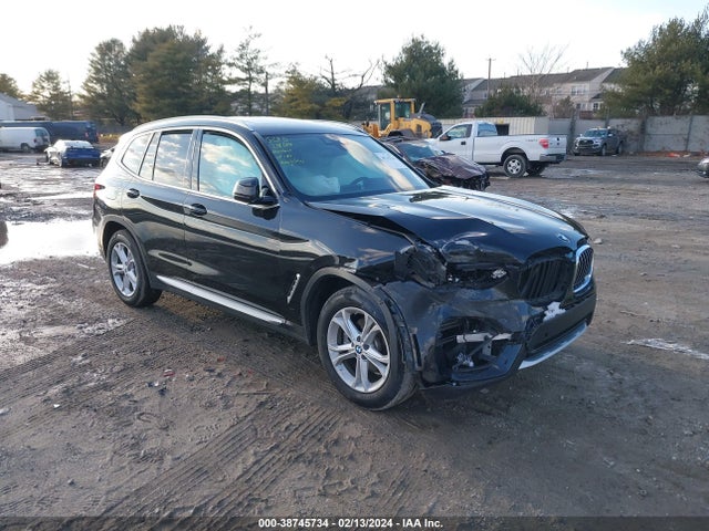 BMW X3 Xdrive30i 2021 5UXTY5C09M9E48058 Image 1