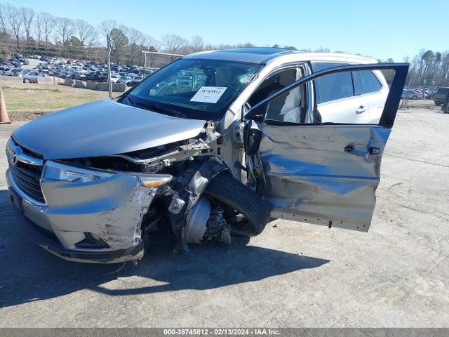 Toyota Highlander Xle V6 2015 5TDJKRFH9FS144653 Image 2