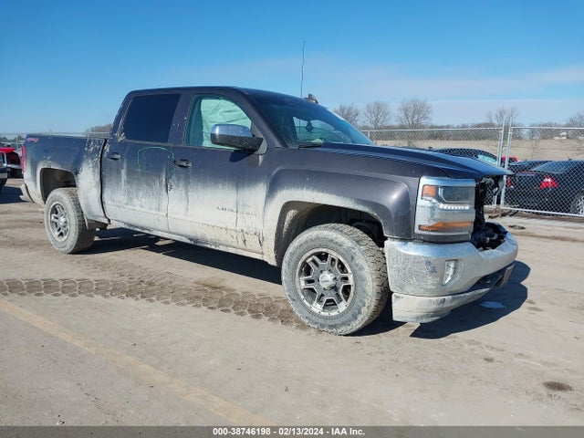 38746198 :رقم المزاد ، 3GCUKREC4GG258160 vin ، 2016 Chevrolet Silverado 1500 1lt مزاد بيع