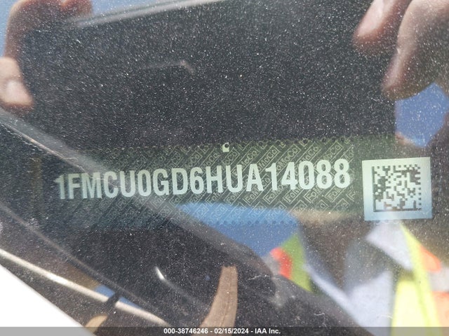 Ford ESCAPE SE 2017 1FMCU0GD6HUA14088 Image 9