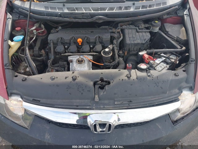 2009 HONDA CIVIC LX VIN: 2HGFA16579H332642