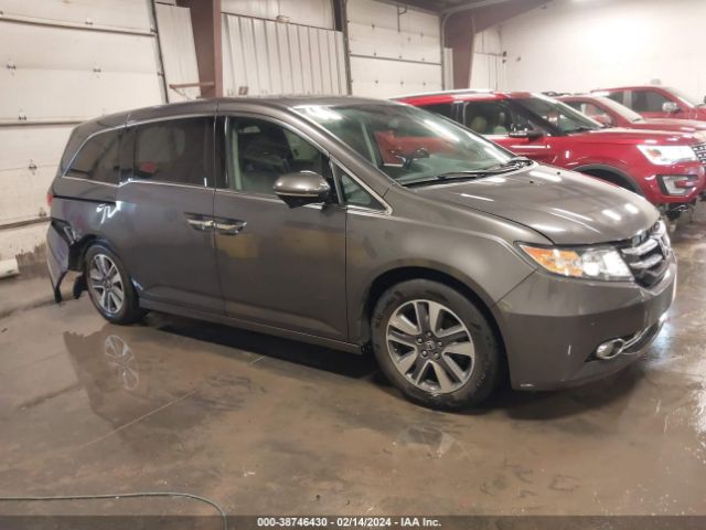 38746430 :رقم المزاد ، 5FNRL5H90EB017761 vin ، 2014 Honda Odyssey Touring/touring Elite مزاد بيع