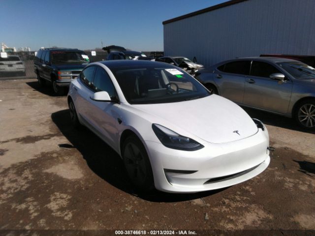 38746618 :رقم المزاد ، 5YJ3E1EA4PF428509 vin ، 2023 Tesla Model 3 Rear-wheel Drive مزاد بيع