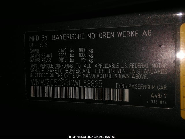 2012 MINI COOPER S COUNTRYMAN WMWZC5C53CWL58825 Photo 8