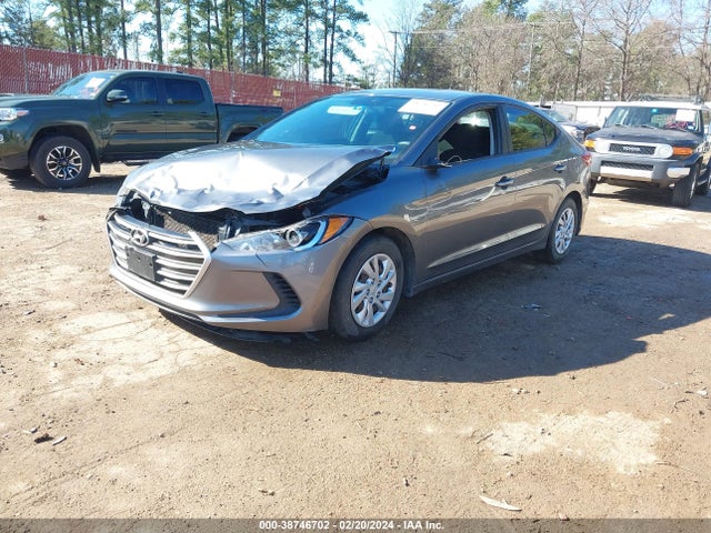 2018 HYUNDAI ELANTRA SE VIN: 5NPD74LF4JH282992