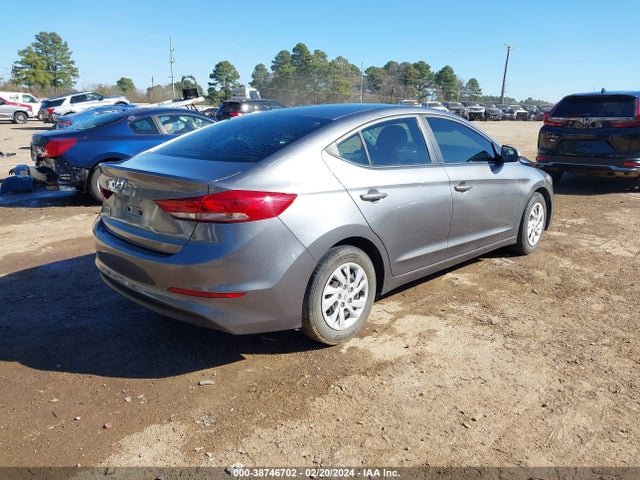 2018 HYUNDAI ELANTRA SE VIN: 5NPD74LF4JH282992