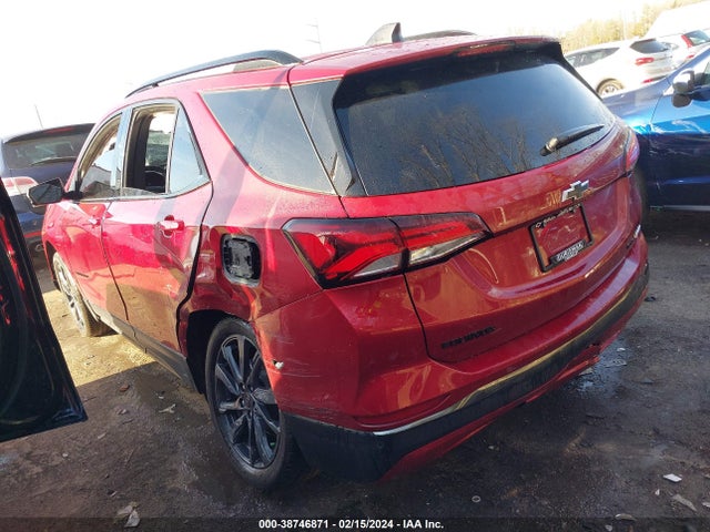 Chevrolet Equinox Awd Rs 2022 3GNAXWEV2NS185988 Image 3