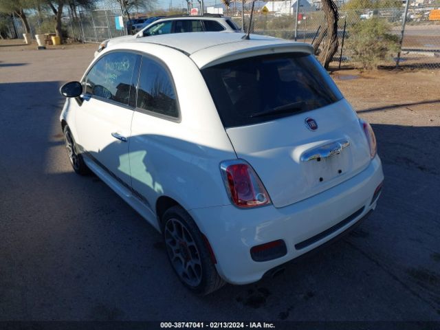 3C3CFFBRXFT609865 Fiat 500 SPORT