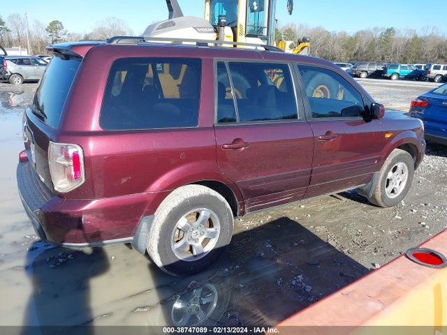 2008 HONDA PILOT SE VIN: 5FNYF28378B008184