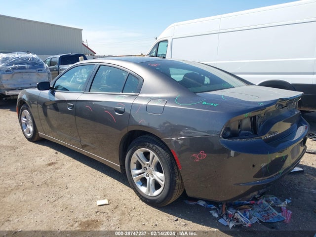 2022 DODGE CHARGER SXT RWD VIN: 2C3CDXBG9NH157246