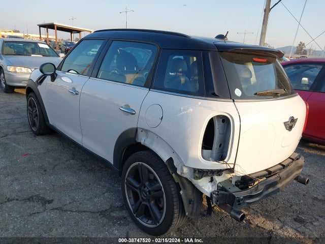 2012 MINI COOPER S COUNTRYMAN WMWZC3C51CWM27404 Photo 2