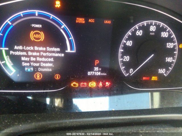 1HGCV3F4XLA011579 Honda Accord Hybrid Ex