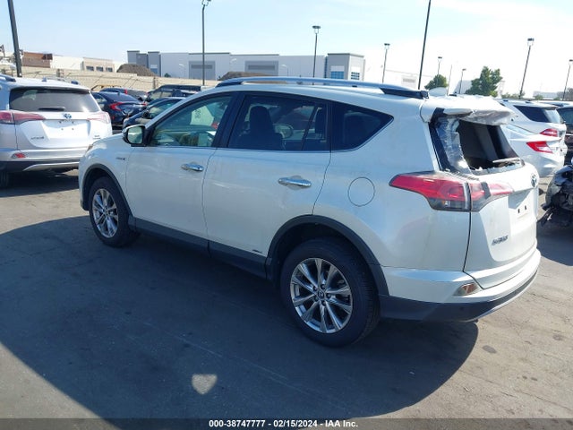2016 TOYOTA RAV4 HYBRID LIMITED VIN: JTMDJREVXGD038863