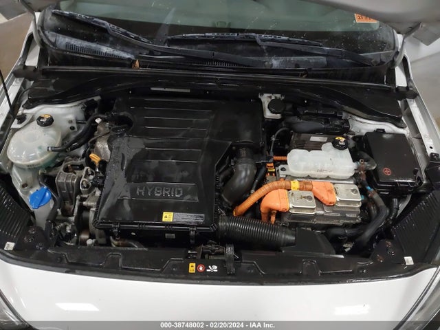 2019 HYUNDAI IONIQ HYBRID BLUE VIN: KMHC65LC3KU110448