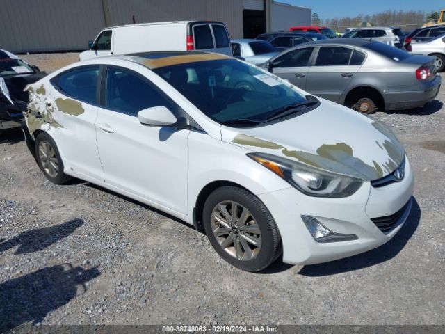Auction sale of the 2015 Hyundai Elantra Se, vin: 5NPDH4AE7FH582962, lot number: 38748063