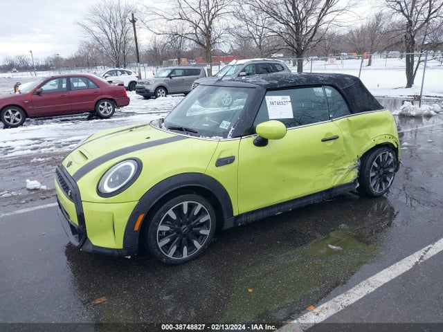 2023 MINI CONVERTIBLE WMW43DL05P3P80434 Photo 1