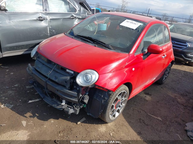 2013 FIAT 500 3C3CFFBRXDT696924 Photo 1
