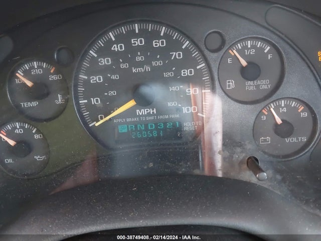 1998 CHEVROLET S-10 LS FLEETSIDE VIN: 1GCCS19X2W8137996