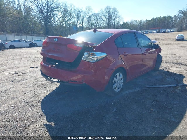 KIA FORTE LX 2016 KNAFK4A6XG5475633 Image 4
