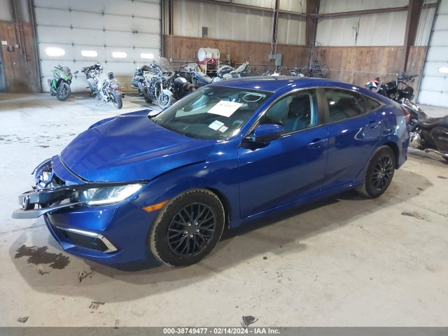 Honda Civic Lx 2019 2HGFC2F60KH587454 Image 2