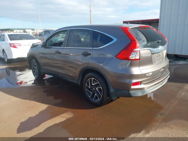 Honda CR-V SE 2016 2HKRM3H48GH543355 Image 3