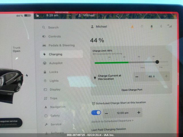 5YJ3E1EBXKF423154 Tesla Model 3 Long Range/performance