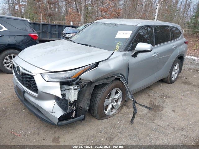 Toyota Highlander L 2021 5TDCZRBH6MS093443 Image 2